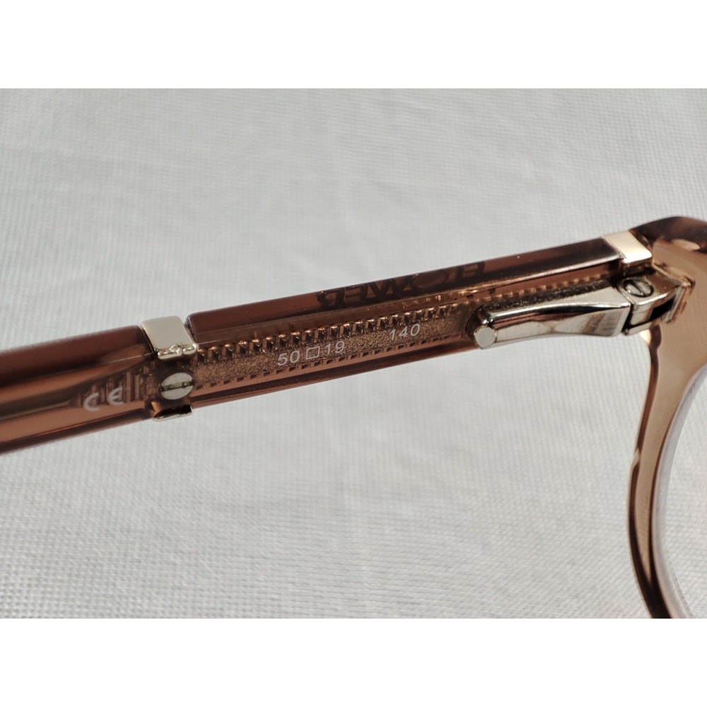 Flower by Drew Barrymore Maggie 6003 290 Eyeglasses Frames 50-19-140 Brown Pink - Picture 5 of 8